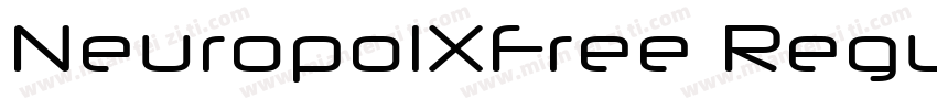 NeuropolXFree Regular字体转换